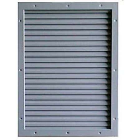 ASSA ABLOY SALES & MARKETING GROUP INC. CECO Door Louver Kit, Galvannealed Steel, 16"W X 10"H LV-IY-G16X10